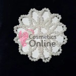 Plasa pentru cocuri de par model balerina, Cod BLR07AA Alba cu perle Plasa pentru cocuri de par model balerina, Cod BLR07AA Alba cu perle